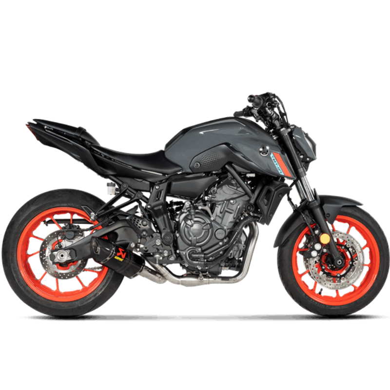 Escape Akrapovic Yamaha MT07-Tracer 7 GT 21-